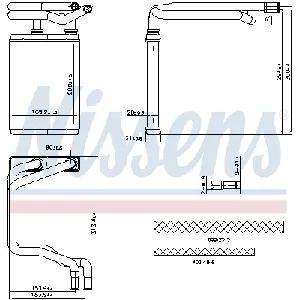Izmenjivač toplote NISSENS NIS 707291 IC-G0YC1D