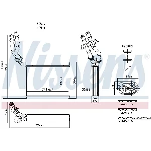 Izmenjivač toplote NISSENS NIS 707299 IC-G11A9M