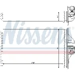 Izmenjivač toplote NISSENS NIS 70975 IC-367661