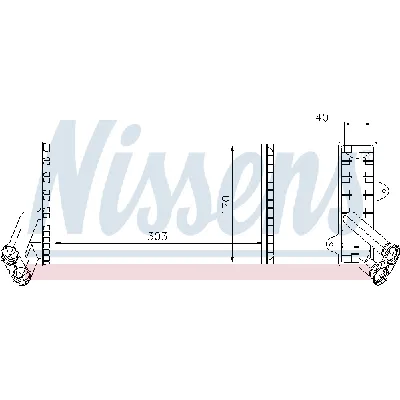 Izmenjivač toplote NISSENS NIS 71149 IC-367651