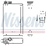 Izmenjivač toplote NISSENS NIS 71158 IC-B8BE92