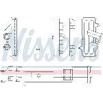 Izmenjivač toplote NISSENS NIS 71453 IC-AFE487