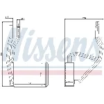 Izmenjivač toplote NISSENS NIS 71765 IC-A359C5