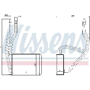 Izmenjivač toplote NISSENS NIS 71765 IC-A359C5