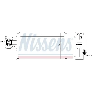 Izmenjivač toplote NISSENS NIS 71803 IC-616366