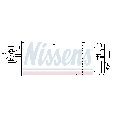 Izmenjivač toplote NISSENS NIS 71803 IC-616366