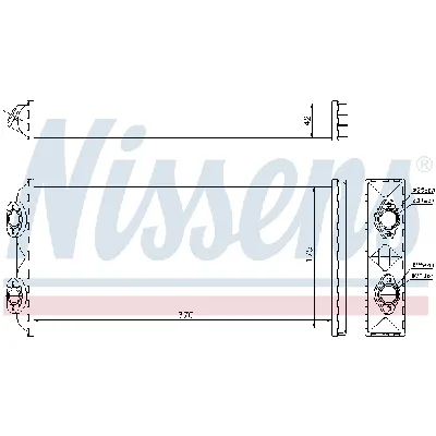 Izmenjivač toplote NISSENS NIS 71925 IC-AAB638