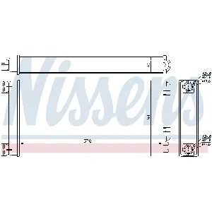 Izmenjivač toplote NISSENS NIS 71926 IC-AB7219