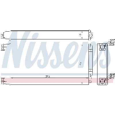 Izmenjivač toplote NISSENS NIS 71926 IC-AB7219