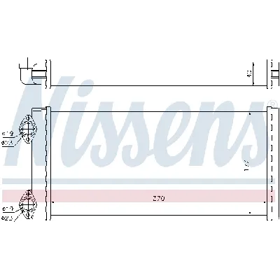 Izmenjivač toplote NISSENS NIS 71928 IC-AAB639