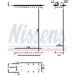 Izmenjivač toplote NISSENS NIS 71942 IC-A9602C