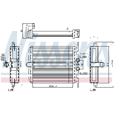 Izmenjivač toplote NISSENS NIS 72019 IC-474229