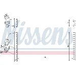 Izmenjivač toplote NISSENS NIS 72036 IC-A96028