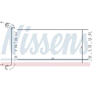 Izmenjivač toplote NISSENS NIS 72037 IC-A96027