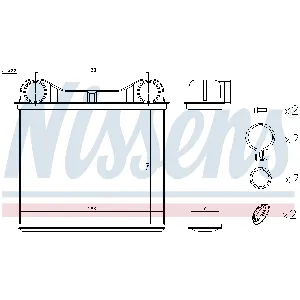 Izmenjivač toplote NISSENS NIS 72049 IC-D27E9E