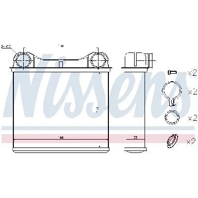 Izmenjivač toplote NISSENS NIS 72049 IC-D27E9E