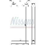 Izmenjivač toplote NISSENS NIS 72055 IC-D892EE