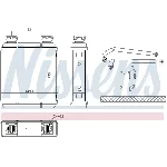 Izmenjivač toplote NISSENS NIS 72072 IC-F529BA