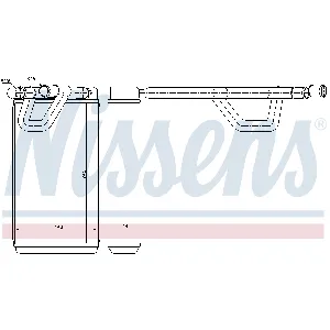 Izmenjivač toplote NISSENS NIS 72208 IC-A96023