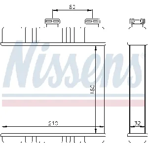 Izmenjivač toplote NISSENS NIS 72660 IC-474246