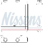 Izmenjivač toplote NISSENS NIS 72663 IC-A359D1