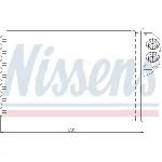 Izmenjivač toplote NISSENS NIS 72943 IC-9D28F4