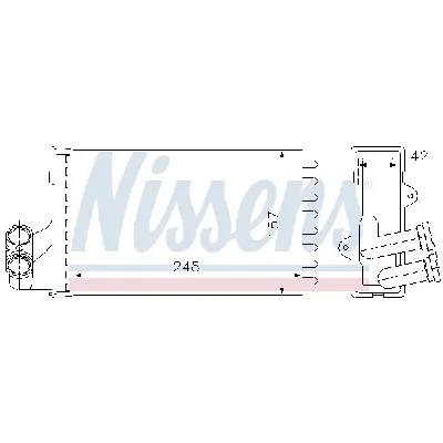 Izmenjivač toplote NISSENS NIS 72984 IC-364838