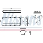Izmenjivač toplote NISSENS NIS 73002 IC-D27E8F