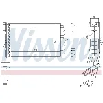 Izmenjivač toplote NISSENS NIS 73352 IC-367632