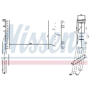 Izmenjivač toplote NISSENS NIS 73352 IC-367632
