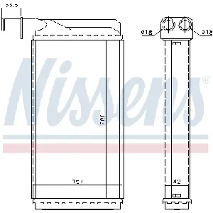Izmenjivač toplote NISSENS NIS 73385 IC-474282