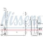 Izmenjivač toplote NISSENS NIS 73468 IC-D309F6