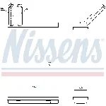 Izmenjivač toplote NISSENS NIS 73642 IC-A9601B