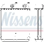 Izmenjivač toplote NISSENS NIS 73644 IC-D01885