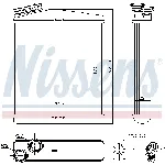 Izmenjivač toplote NISSENS NIS 73645 IC-D90FD4