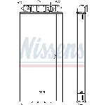 Izmenjivač toplote NISSENS NIS 73648 IC-E1B277