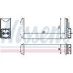 Izmenjivač toplote NISSENS NIS 73650 IC-9D28FA
