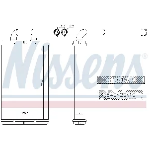 Izmenjivač toplote NISSENS NIS 73676 IC-E4AA67