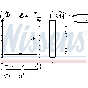 Izmenjivač toplote NISSENS NIS 73943 IC-DA5A87