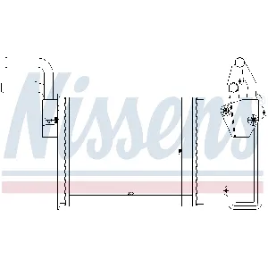 Izmenjivač toplote NISSENS NIS 73987 IC-A96018