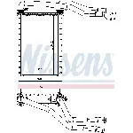 Izmenjivač toplote NISSENS NIS 73991 IC-D74269
