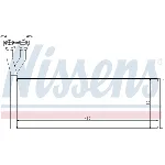Izmenjivač toplote NISSENS NIS 75005 IC-AAB643