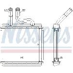 Izmenjivač toplote NISSENS NIS 76507 IC-A359E0
