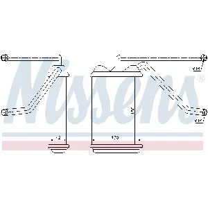 Izmenjivač toplote NISSENS NIS 76511 IC-A359E3