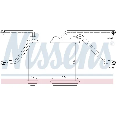 Izmenjivač toplote NISSENS NIS 76511 IC-A359E3