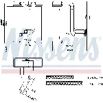 Izmenjivač toplote NISSENS NIS 77508 IC-A359EC