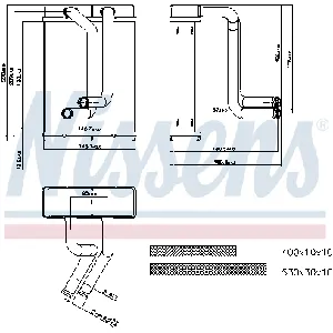 Izmenjivač toplote NISSENS NIS 77508 IC-A359EC