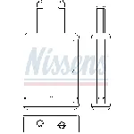 Izmenjivač toplote NISSENS NIS 77524 IC-A359FA