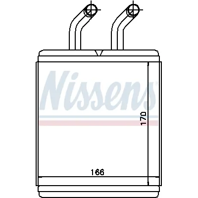 Izmenjivač toplote NISSENS NIS 77526 IC-A96016