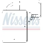 Izmenjivač toplote NISSENS NIS 77528 IC-C0ECAC